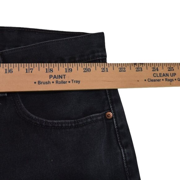 Levi’s 501 Faded Black Jeans W44 L30 Button Fly Straight Leg USA Classic - Picture 4 of 11